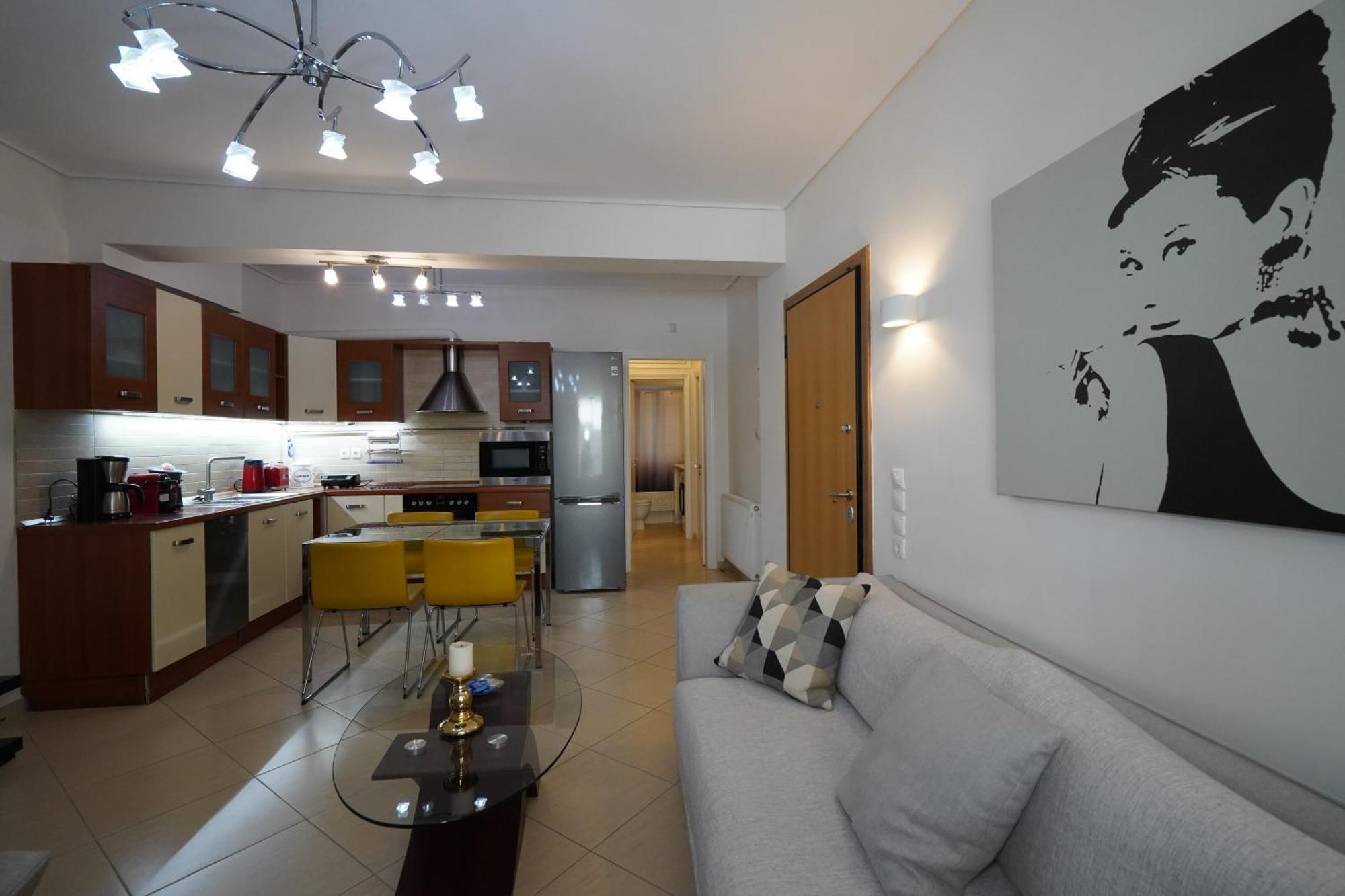 Garden Apartment Next To The Mall -Private Parking Athènes Extérieur photo