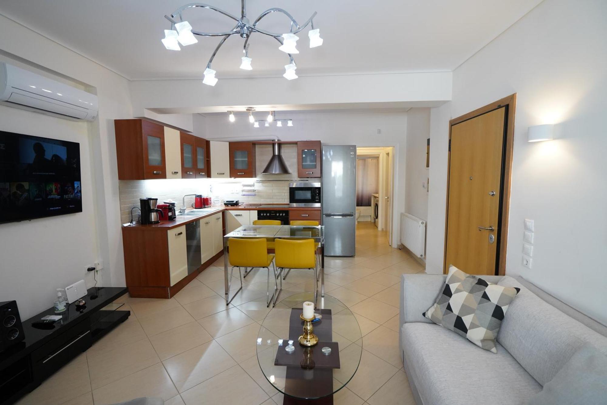 Garden Apartment Next To The Mall -Private Parking Athènes Extérieur photo