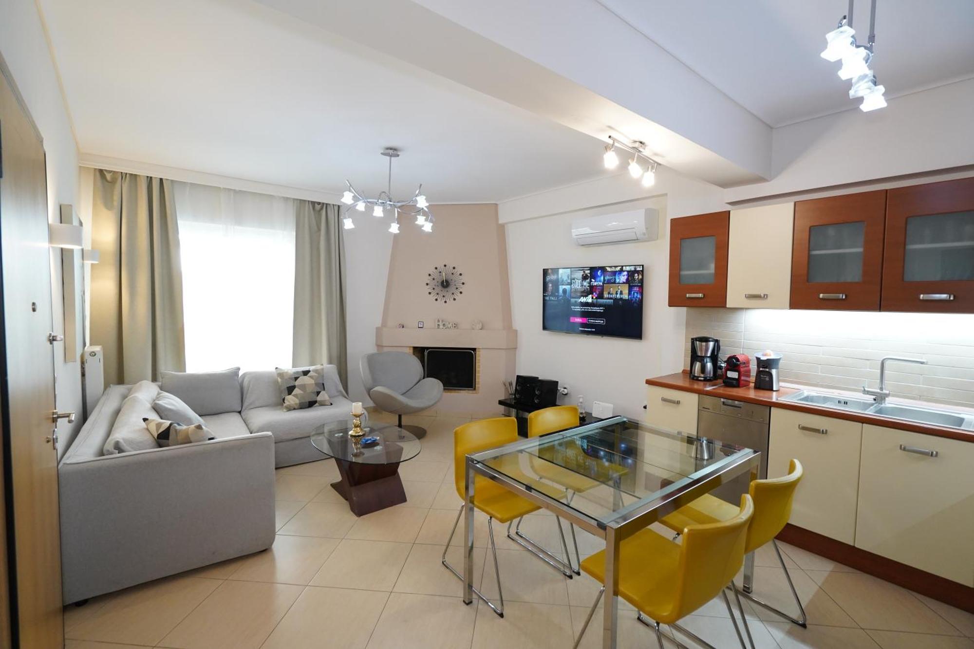 Garden Apartment Next To The Mall -Private Parking Athènes Extérieur photo